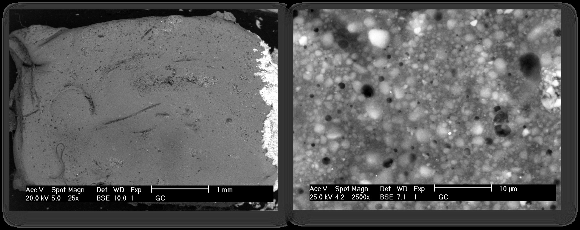 EVALUATION OF THE SURFACE WITH DEox (ULTRADENT)