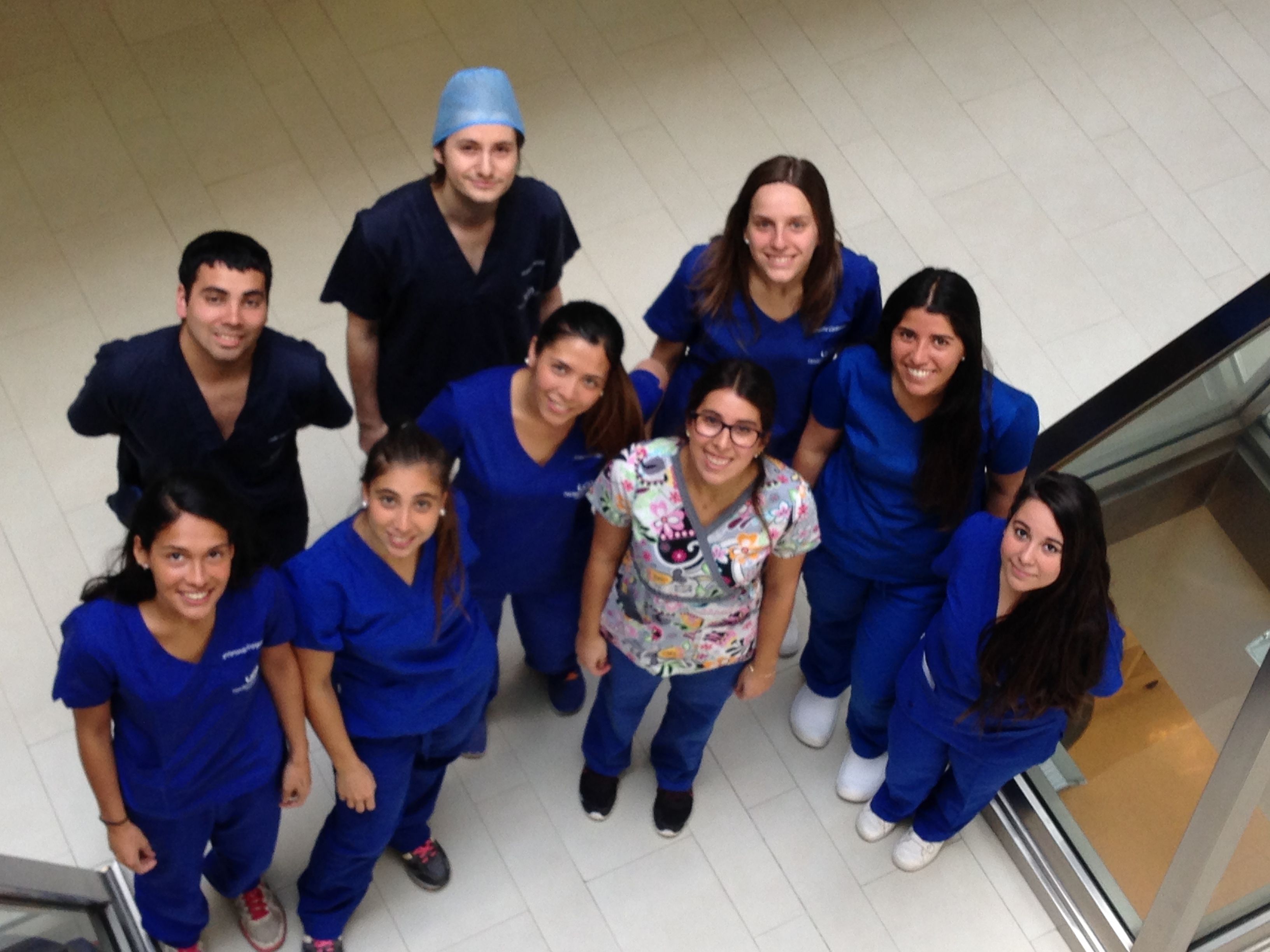 Group of students part of the study.